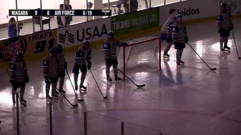 Full Replay - Niagara vs Air Force | Atlantic Hockey