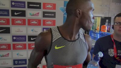 Kerron Clement says he's going for gold in Rio