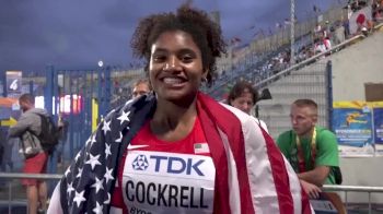 Anna Cockrell gets her moment at IAAF U20 Championships