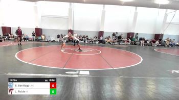 157 lbs Quarterfinal - Sonny Santiago, North Carolina vs Luke Robie, Virginia Tech