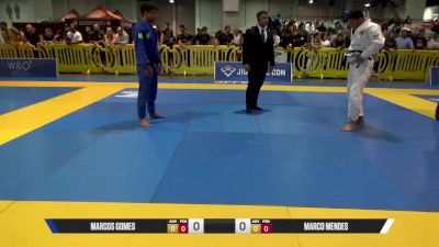 Marcos Gomes vs Marco Mendes 2025 American National IBJJF Jiu-Jitsu Open Championship