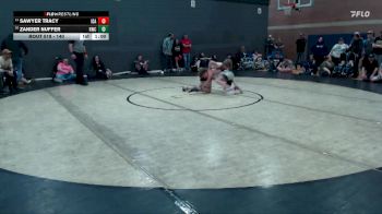 140 lbs Cons. Round 2 - Zander Nuffer, Hawk Wrestling Club vs Sawyer Tracy, Idaho