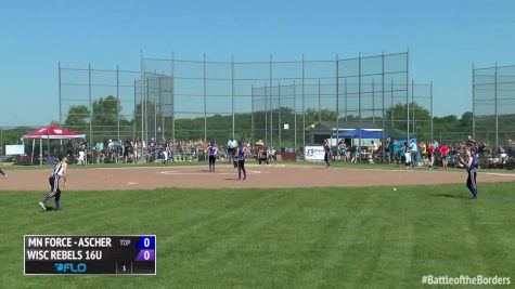 MN Force Ascher vs Wisconsin Rebels 16U   Battle of the Borders