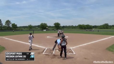 Lockport Pride vs Wisconsin Lightning 18U   Battle of the Borders