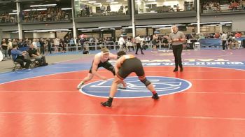 4 - 215 lbs Semifinal - Nathan Shelton, Powhatan vs Campbell Frook, Woodgrove