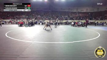 B4A-106 lbs Cons. Semi - Devin Mccarty, Tuttle vs Carlos Sparks, Cleveland