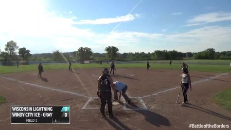 Wisconsin Lightning vs Windy City Ice Gray   Battle of the Borders