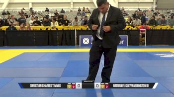 Nathaniel Clay Washington III vs Christian Charles Timmis 2025 World IBJJF Jiu-Jitsu No-Gi Championship