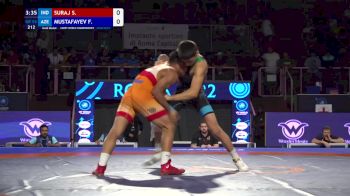 55 kg Final 1-2 - Suraj Suraj, India vs Faraim Mustafayev, Azerbaijan