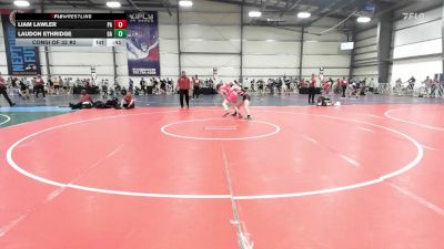 126 lbs Consi Of 32 #2 - Liam Lawler, PA vs Laudon Ethridge, GA