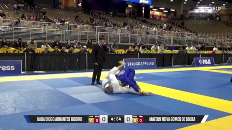 Mateus Neiva Gomes De Souza vs Kaua Diogo Abrantes Ribeiro 2025 Pan Jiu Jitsu IBJJF Championship