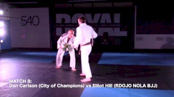 ROYAL Dan Carlson (City of Champions) vs Elliot Hill (RDOJO NOLA BJJ)