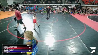 65 lbs Round 1 (8 Team) - Blakelee Turner, Utah vs Harper Senne, Montana