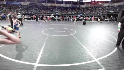 70 lbs Quarterfinal - Landon Wilbur, Predator Wrestling vs Beckett Kurtz, East Kansas Eagles