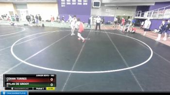 182 lbs Cons. Round 2 - Cohan Torres, IA vs Rylan De Groot, IA