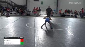 52 lbs Prelims - Aveery Fry, Team Aggression vs Rylan Sandoval, Okwa