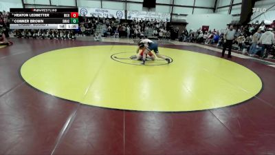 165 lbs Champ. Round 1 - Heaton Ledbetter, Richfield vs Conner Brown, Summit Academy