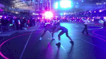 165 lbs 2nd Place - Trey Clarkson, Clarkson Club vs Sergio Macias Iii, Mustang WC