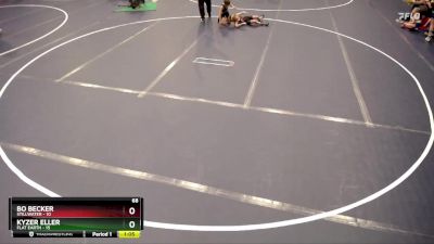 68 lbs Semis & 1st Wrestleback (8 Team) - Bo Becker, Stillwater vs Kyzer Eller, Flat Earth