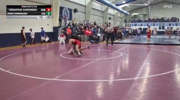 103 lbs Champ. Round 1 - Sebastian Cantarero, Chaminade vs John Chernaski, Kellenberg