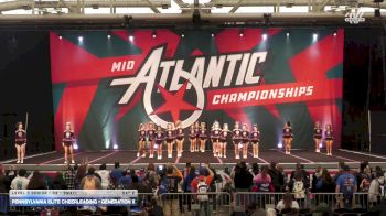 Pennsylvania Elite Cheerleading - Generation X [2026 L3 Senior - D2 - Small Day 2] 2026 MidAtlantic Championship Grand Nationals