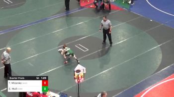 77 lbs Quarterfinal - Tanner Mizenko, Canon-McMillan vs Easton Mull, Somerset