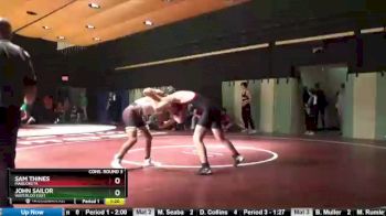 145 lbs Cons. Round 3 - Sam Thines, Maquoketa vs John Sailor, Waterloo East