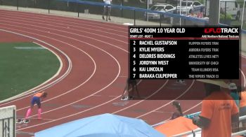 Girl's 400m, Heat 1 - Age 10