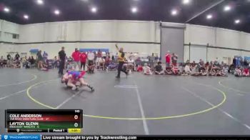 145 lbs Round 2 (4 Team) - Cole Anderson, Tar River Wrestling Club vs Layton Glenn, Knockout Warcats