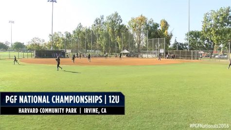 Impact Gold Esparza-vs SC Dirtdogs-Romero   2016 12U PGF Nationals