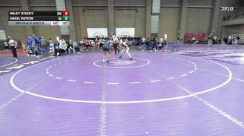 130B 3rd Place Match - Haley Stucky, Goddard vs Angel Patton, Liberty