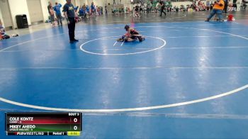 55 lbs Placement (4 Team) - Mikey Ahedo, LPGE/B Wolves vs Cole Kontz, Canby