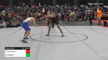 152 lbs Consolation - Nathaniel Camiscioli, NJ vs Samuel Beckett, PA