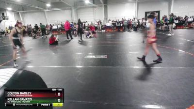 101 lbs Round 3 - Kellan Gavazzi, NC Wrestling Factory vs Colton Baxley, KC Elite Training Center