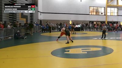 165Blue lbs Rr Rnd 2 - Nicholas Franzen, Sacred Heart vs Dawson Bond, Appalachian State