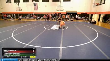 182 lbs Cons. Round 2 - Lucas Pineda, DAKOTA vs Anthony Cambria, Arlington Heights (HERSEY)