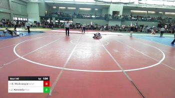 145 lbs Round Of 16 - Brendan McAnaspie, Newtown vs Joseph Kennedy, Plainville