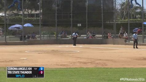 Corona Angels vs Tri State Thunder   2016 18U Premier PGF Nationals