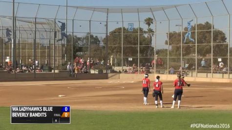 Washington Ladyhawks Blue vs Beverly Bandits Tyrell   2016 18U Premier PGF Nationals