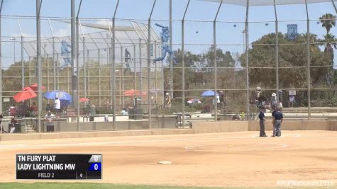 Tennessee Fury Platinum vs Lady Lightning MW   2016 18U Premier PGF Nationals