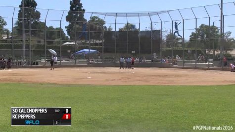 So Cal Choppers vs KC Peppers   2016 18U Premier PGF Nationals