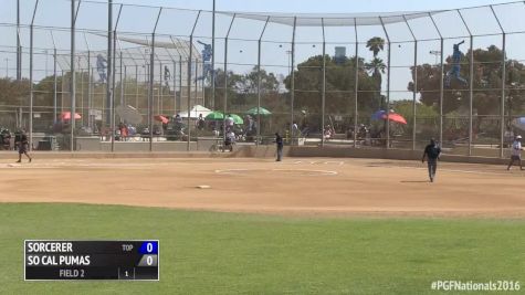 Sorcerer vs So Cal Pumas   2016 18U Premier PGF Nationals