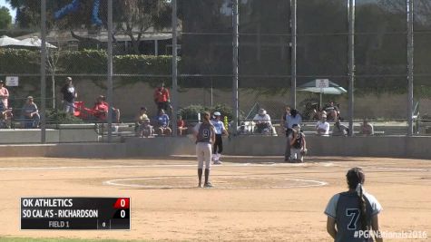 Oklahoma Athletics vs So Cal As Richardson   2016 18U Premier PGF Nationals