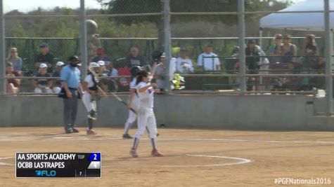 AASA vs OC Batbusters Lastrapes (Part 2)   2016 16U PGF Nationals