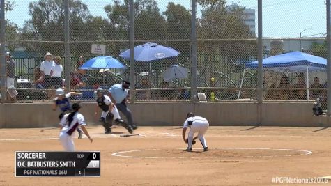 Sorcerer vs OC Batbuster Smith   2016 16U PGF Nationals