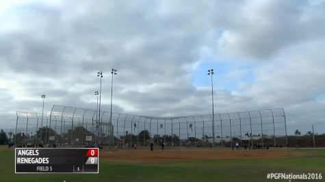South Dakota Renegades vs Corona Angels   2016 16U PGF Nationals
