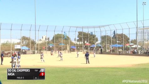 So Cal Choppers vs AASA   2016 18U Premier PGF Nationals