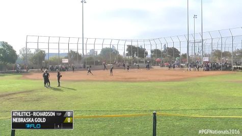 So Cal Athletics Richardson vs Nebraska Gold   2016 18U Premier PGF Nationals