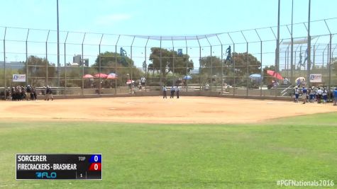 Sorcerer vs Firecrackers Brashear   2016 18U Premier PGF Nationals