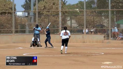 MN Sting vs AZ Cats   2016 16U PGF Nationals